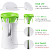 Creative Kitchen Grater Vegetable Grater Propeller Vegetable Slicer Vegetable Slicer Gourd Noodle Maker