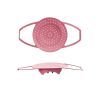 1pc Silicone Steamer Basket Air Holes Design With Feet And Handle For Pan Reusable Silicone Easy To Clean And Store Food Grade Material Steamer