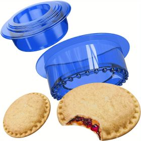 1pc, Uncrushable Bread Sandwich Maker Mold for Toddlers - Perfect for DIY Cookies, Lunchboxes, and Bento Boxes - Kitchen Accessory for Back to School (Color: Blue)