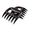 Steel/Plastic Meat Shredder Claws BBQ Claws Pulled Meat Handler Fork Paws for Shredding All Meats Accessories Kitchen Tools Paws