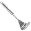 Stainless Steel Manual Potato Press; Baby Food Masher; Wavy Potato Press