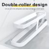 1pc Rolling Refrigerator Egg Dispenser, Space-Saving Holder For Fridge Storage Anti-fall Egg Tray, Egg Rack Tray For Refrigerator, Kitchen Supplies